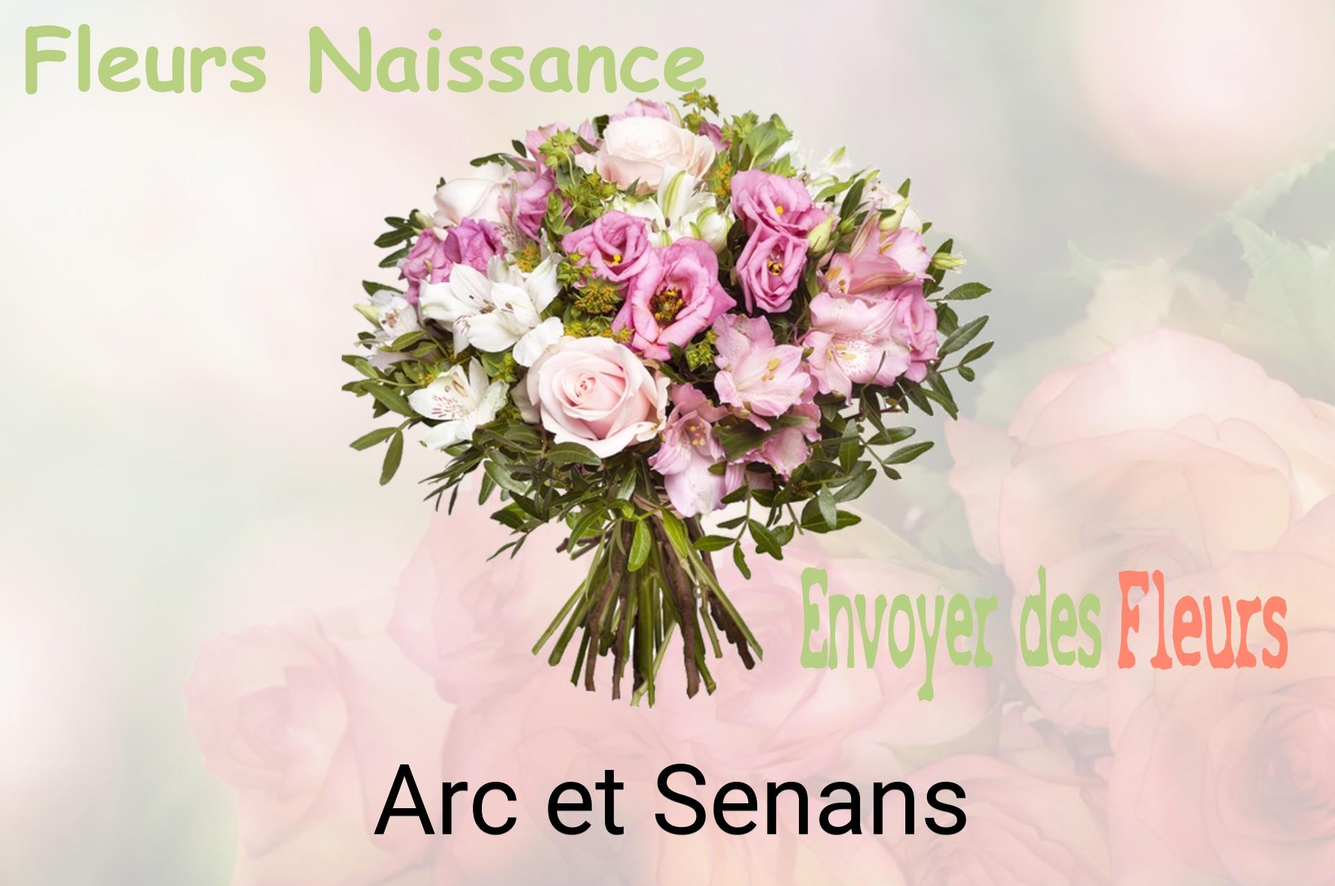 Bouquet de fleurs de naissance livré à Arc-et-Senans